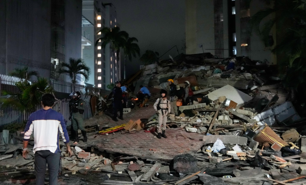 Doble terremoto en Venezuela