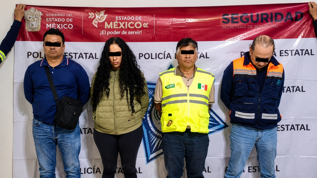 Secuestran a empresario en Paseo Tollocan; caen 4 presuntos responsables en Lerma