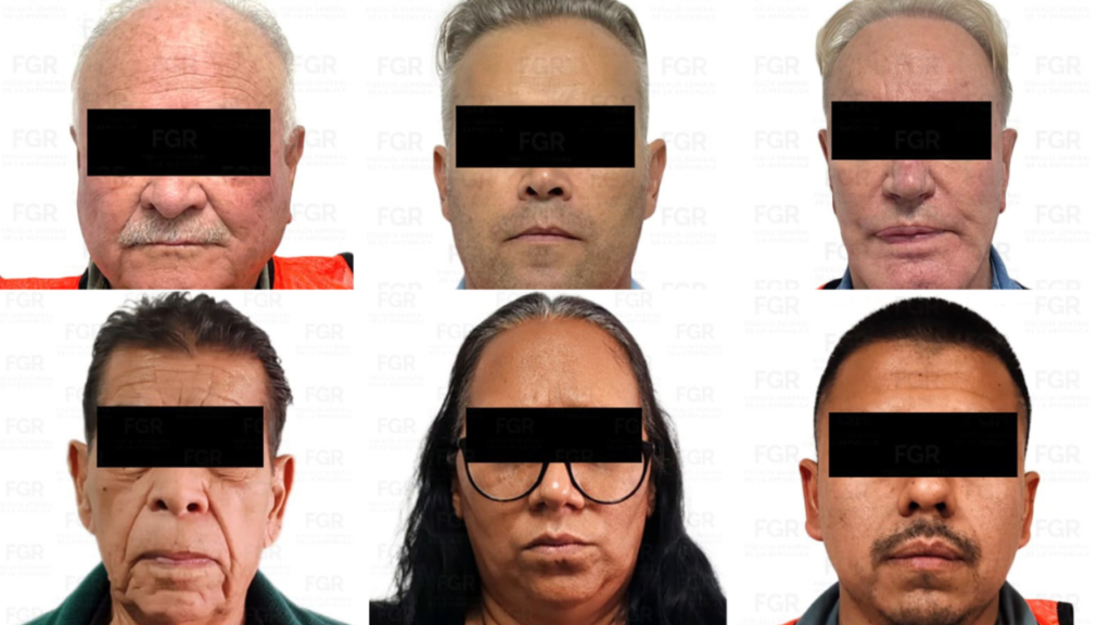 Ellos son los 8 presuntos implicados en una red de contrabando de combustible, según la FGR