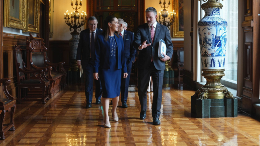 Revisión del T-MEC: Sheinbaum y representante comercial de EE.UU evalúan acuerdos bilaterales
