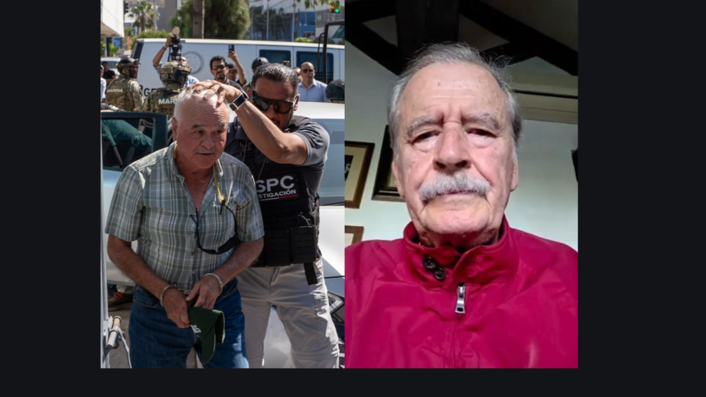 Vicente Fox respalda a Ernesto Ruffo; asegura que "mete la mano al fuego" por el exgobernador