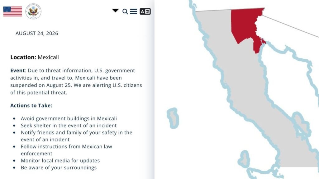Alerta de viaje de EU a Mexicali: DEA habría detectado plan de “Los Rusos” contra Policía y FGR