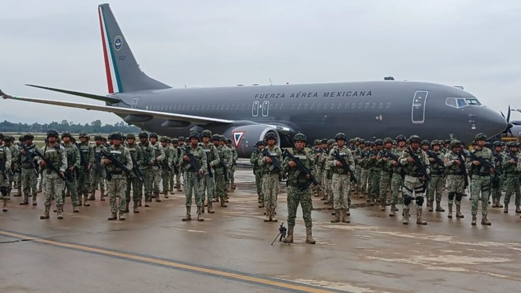 Sinaloa recibe 300 militares horas después de tener nueva gobernadora