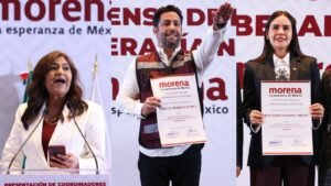 Nora Ruvalcaba, Pablo Lazarus y Rosa Bayardo, primeros coordinadores de Morena rumbo al 2027