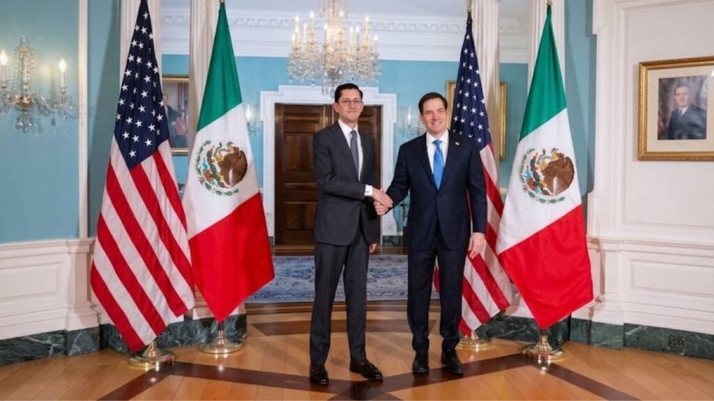 Roberto Velasco y Marco Rubio priorizan seguridad y migración desde Washington