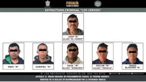 Desmantelan a "Los Cerdos" en Edomex; extorsionaban y secuestraban en al menos 5 municipios
