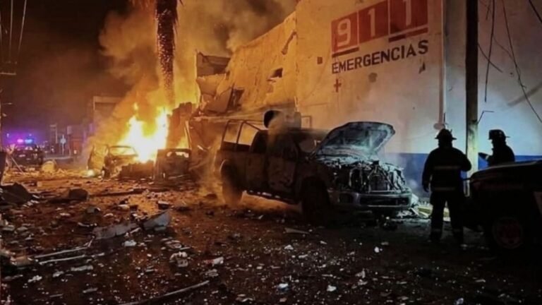 Coche bomba en Zacatecas, apunta al CJNG; explosión deja 7 heridos