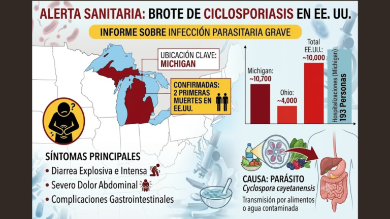 “Diarrea explosiva”: EE.UU reporta primeras dos muertes por brote de ciclosporiasis; se prenden las alarmas