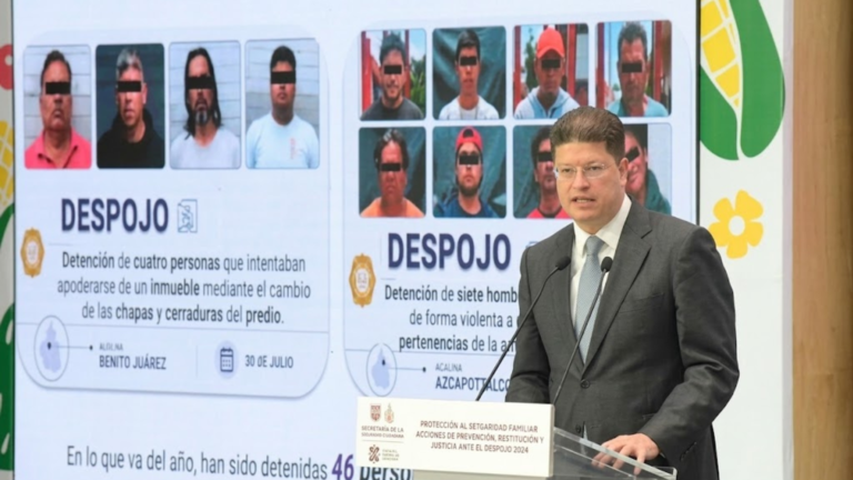 Despojo en CDMX: suman 90 detenidos en 2026; así ingresaban a los inmuebles