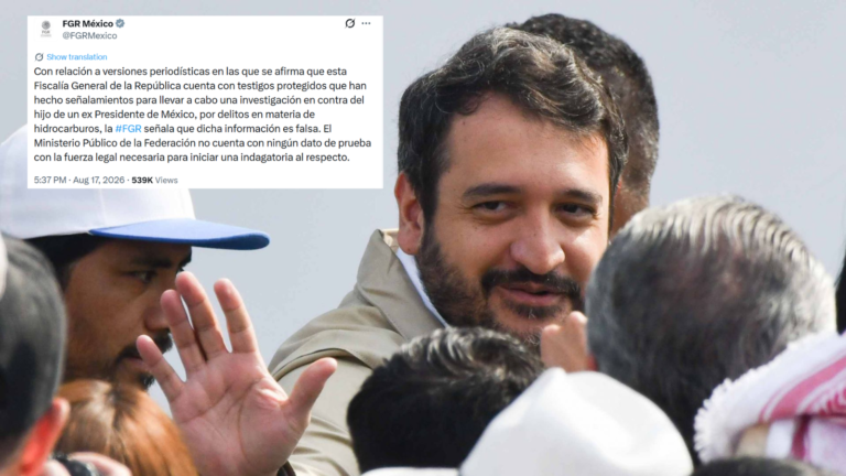 Andy López Beltrán no es investigado por huachicol fiscal: FGR