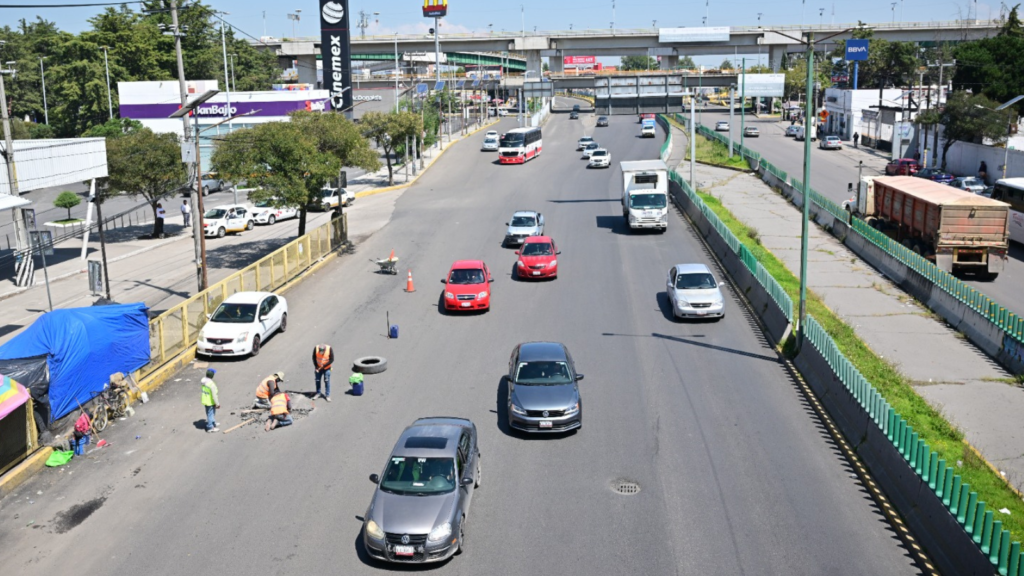 Toluca: Avenida Alfredo del Mazo lleva 85% de avance; beneficiará a 1.6 millones