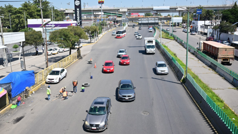 Toluca: Avenida Alfredo del Mazo lleva 85% de avance; beneficiará a 1.6 millones