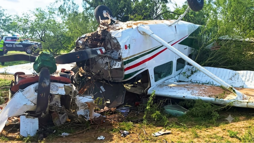 Cae avioneta tipo Cessna 206 en Sonora; hay tres lesionados; se desconoce quienes son