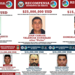 ¿Quiénes son los ocho líderes del CJNG por los que Estados Unidos ofrece 100 millones de dólares?
