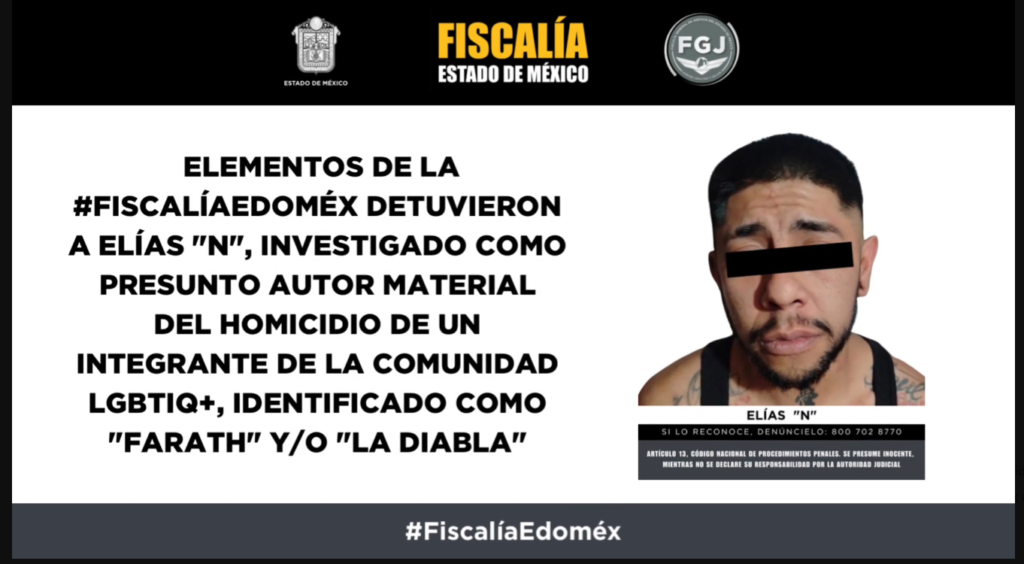 Cae escolta de Farath Coronel, “La Diabla”, asesinado en Cuautitlán Izcalli