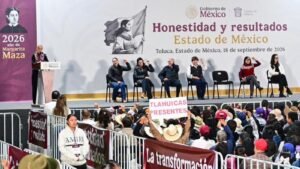 Programas de Bienestar beneficia a 5 millones de mexiquenses en el Edomex: Sheinbaum