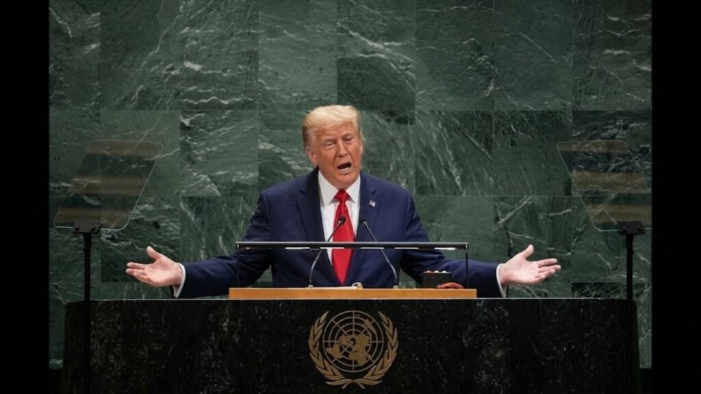 Trump acusa a México ante la ONU