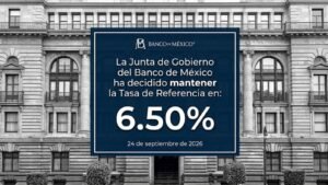 Banxico: congelada la tasa de interés en 6.50%; le hace frente a la Fed e inflación 