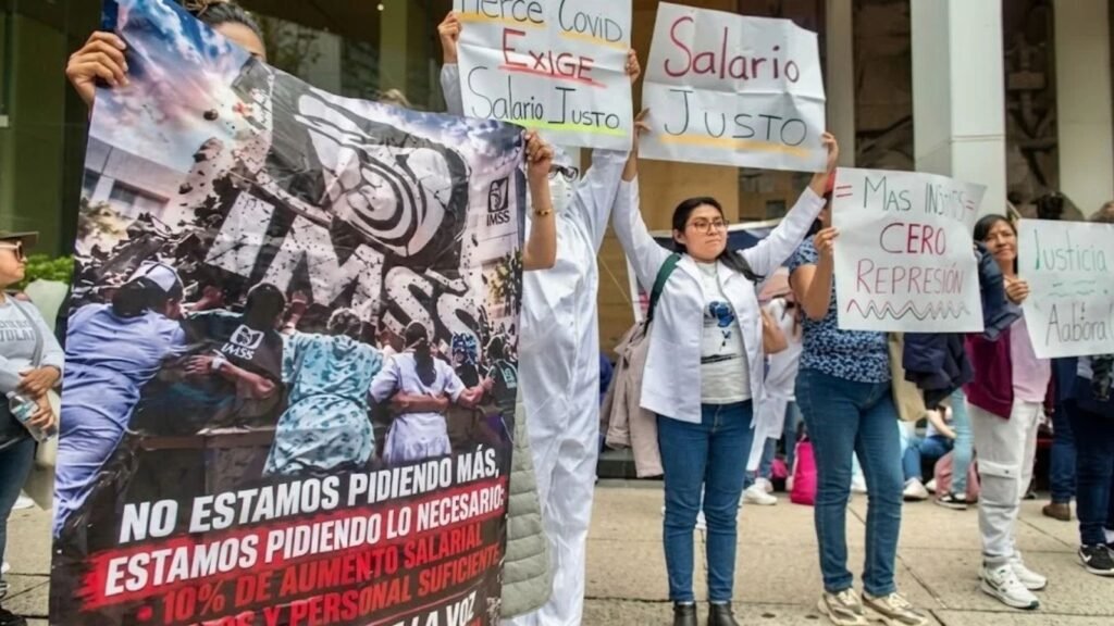 Sheinbaum ordena a IMSS nueva propuesta salarial ante rechazo de sindicato