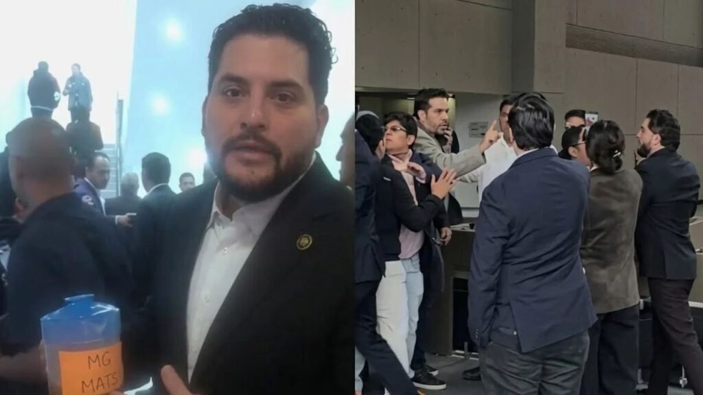 Zafarrancho en San Lázaro: Gutiérrez Mancilla arroja agua sucia a Máynez