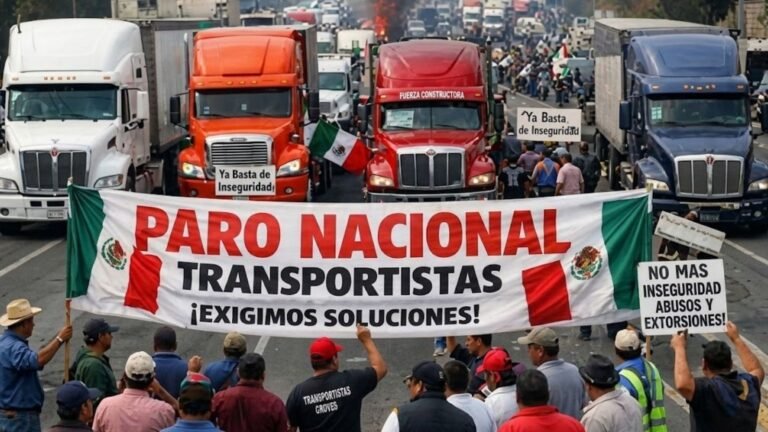Transportistas bloquean 38 puntos del país, informa Segob