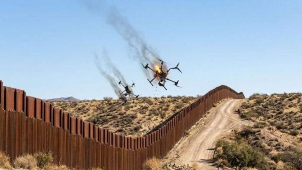 Trump usará láser para derribar drones de cárteles en la frontera con México