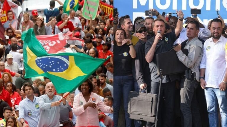 Brasil: Lula y Bolsonaro cierran campañas con mítines multitudinarios antes de las elecciones