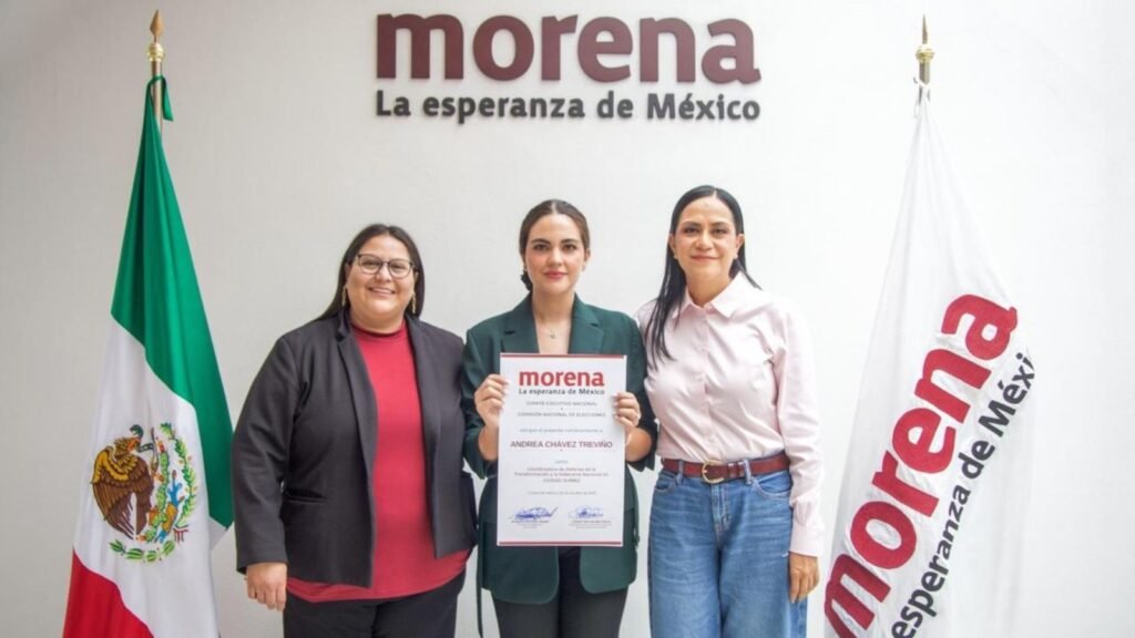 Andrea Chávez asume coordinación de Morena para la Transformación en Ciudad Juárez
