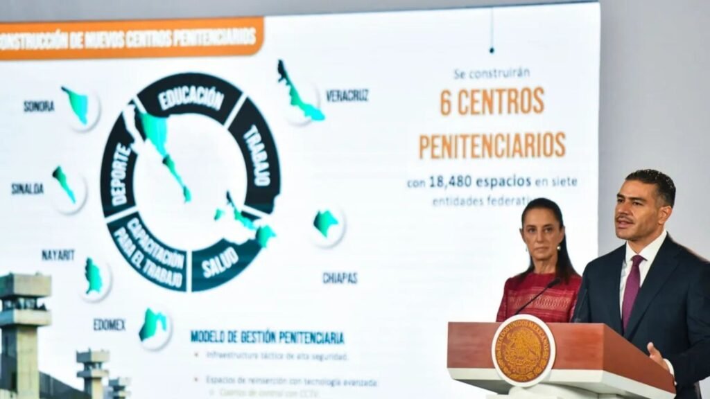 Harfuch anuncian seis nuevos penales con capacidad para 18 mil internos